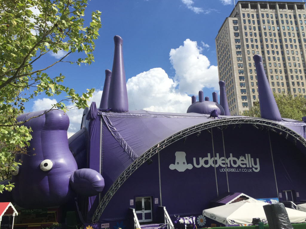 London's Udderbelly Festival at Southbank Reviews and Family Deals