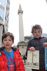 Jack & Oscar with their Monument Certificates