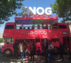 SNOG frozen yoghurt south bank southbank