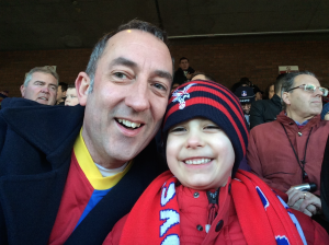 Father and son Crystal Palace Football blog