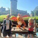 KidRaters Monty and Teddy enjoying their stay at Warwick Castle and its newly opened Hotel