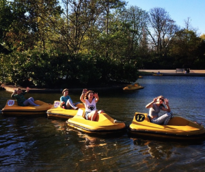Regent's Park London Pedalo Kidrated 100 quirky things to do in london 