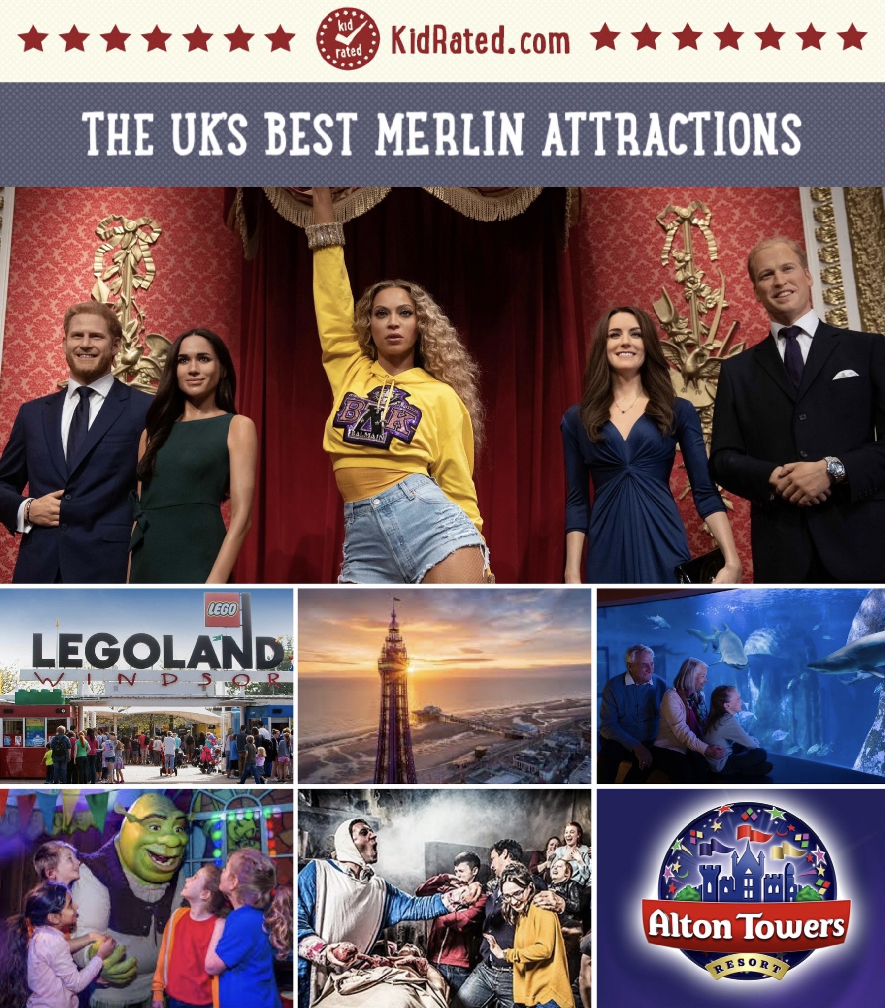 The UK's Best Merlin Attractions