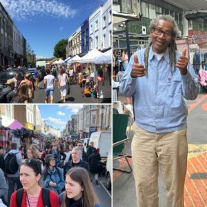 KidRated loves Portobello Road legendary Vintage Stall owner Herbie and Gem from Oasis