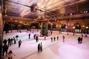 people skating at Ally Pally Festive skate