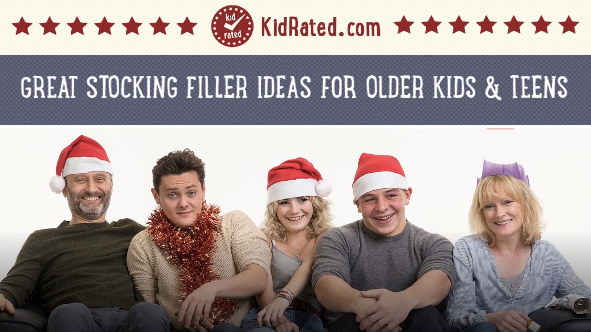 The best Stocking fillers for Older Kids and teenagers - KidRated Guide