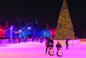 skating at Hampton Court Palace