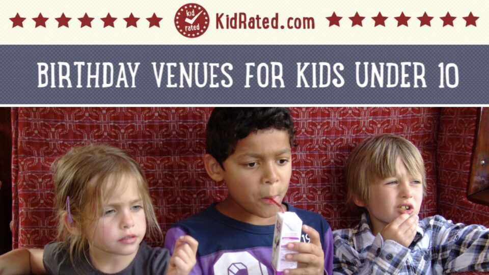 London Birthday venues for Kids Under 10 - Kidrated Guide